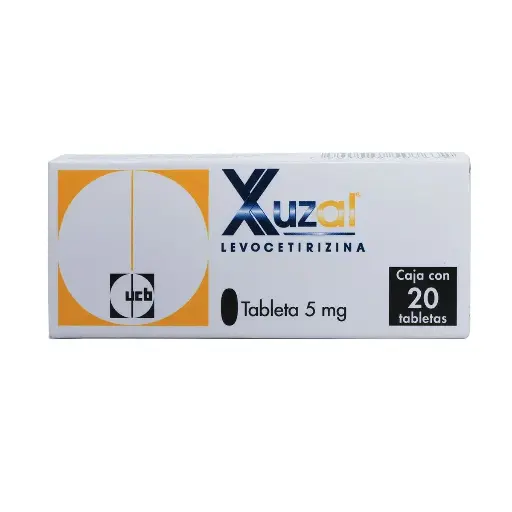 XUZAL 5MG TABLETAS C/20