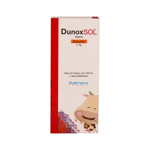 DUNOXSOL 1%HIERRO SOLUCION 100ML