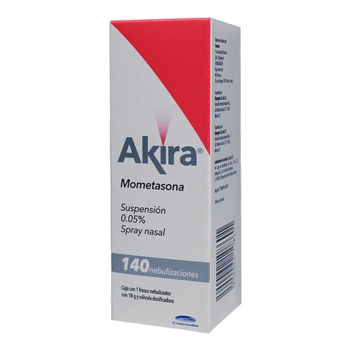 AKIRA SUSPENSION 0.05% SPRAY NASAL 18G