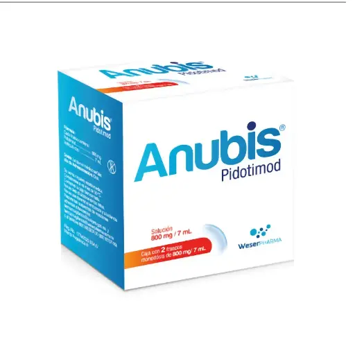 ANUBIS 800MG/7ML SOL C/10 FCOS