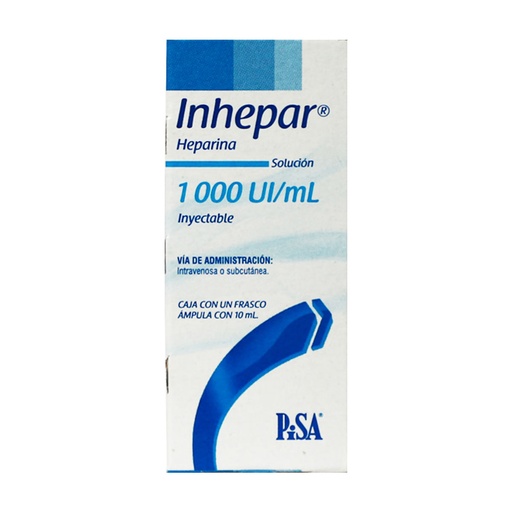 INHEPAR 5 000 AMPULA 10ML