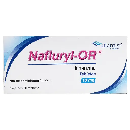 NAFLURYL-OR 10MG TABLETAS C/20