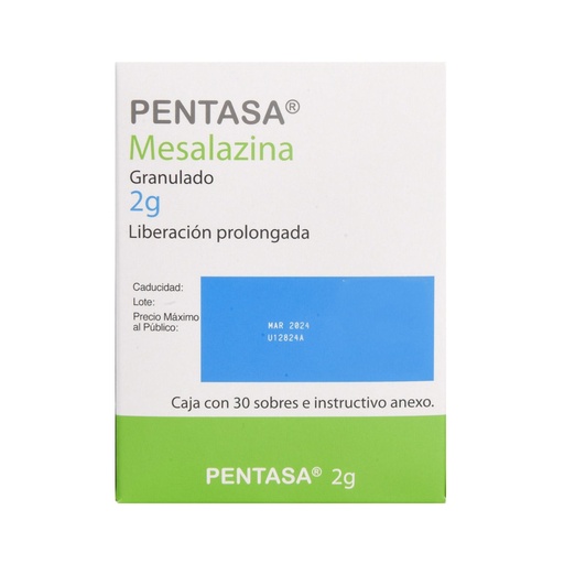 PENTASA 2G SOBRES C/30