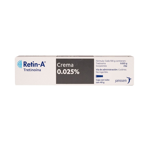 RETIN-A 0.025% CREMA 40G