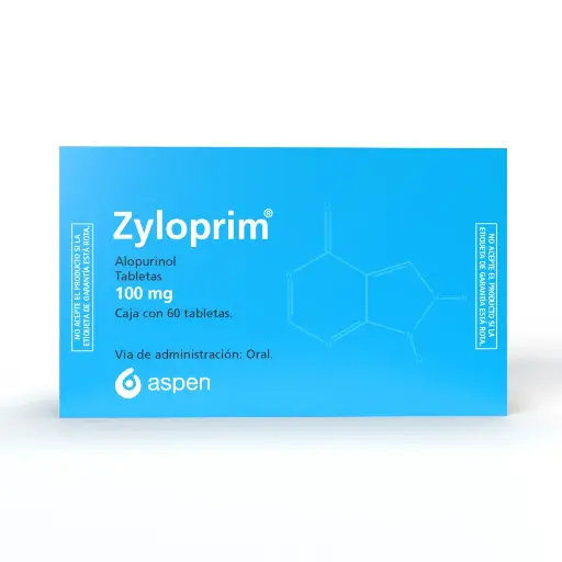ZYLOPRIM 100MG TABLETAS C/60
