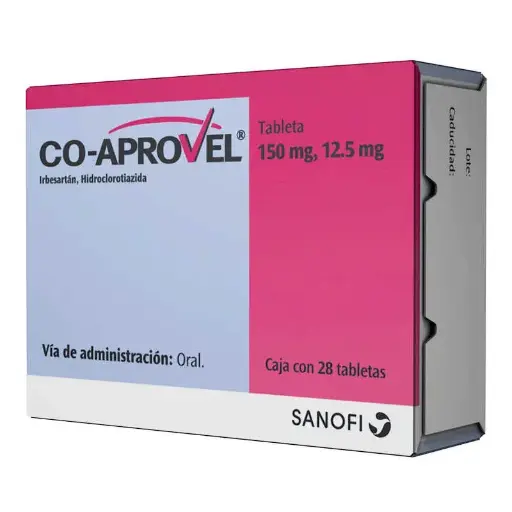 COAPROVEL 150/12.5MG TABLETAS C/28