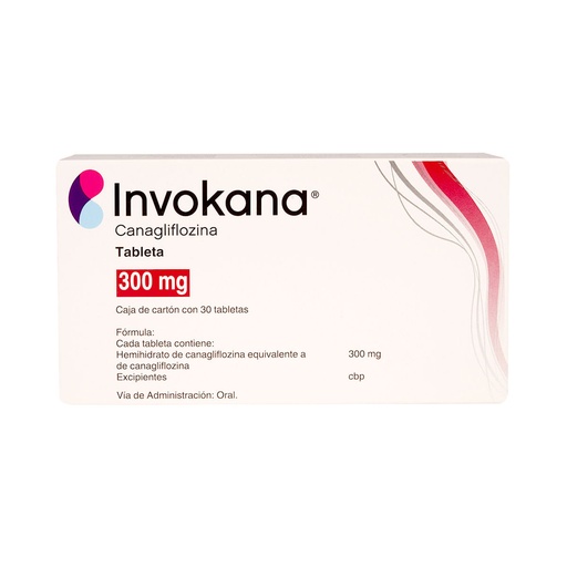 INVOKANA 300MG TABLETAS C/30