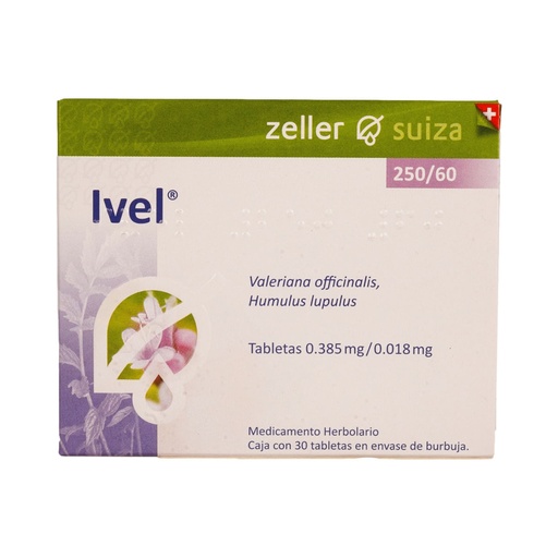 IVEL 250/60MG TABLETAS C/30 (NVO)