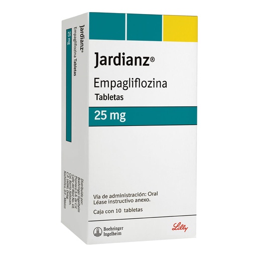 JARDIANZ 25MG TABLETAS C/10