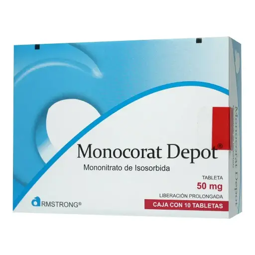 MONOCORAT-DEPOT 50MG TABLETAS C/10