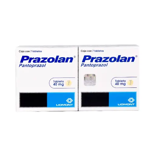 PRAZOLAN 40MG TABLETAS C/7 1+1
