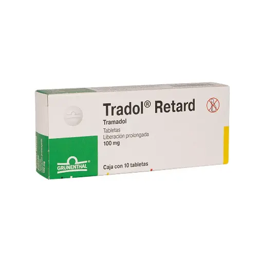 TRADOL RETARD 100MG TABLETAS C/10