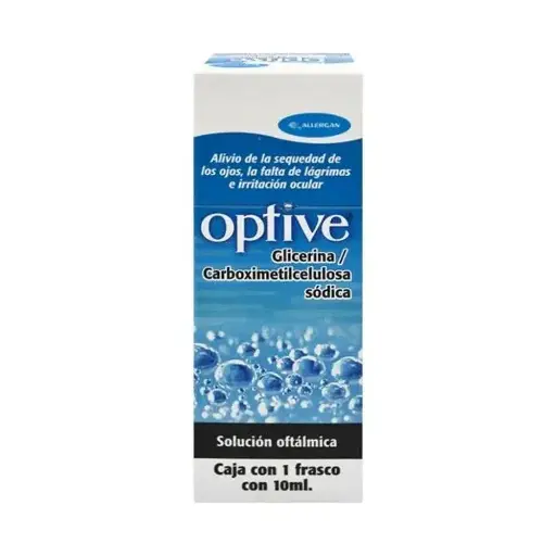 OPTIVE SOLUCION OFTALMICAS 10ML