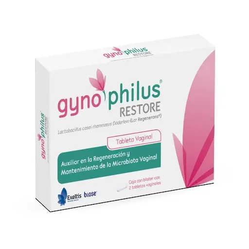 GYNOPHILUS RESTORE VAGINAL TABLETAS C/2 *