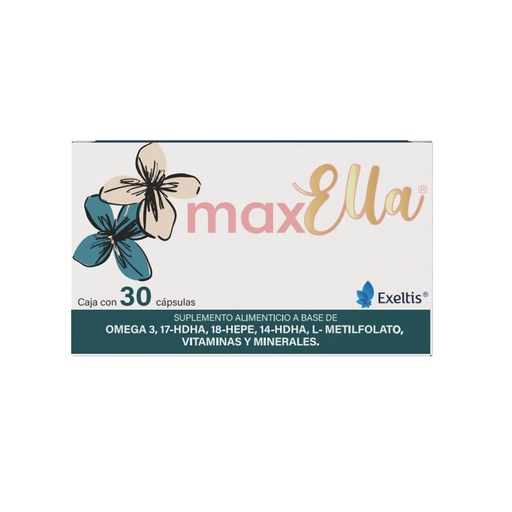 MAXELLA SUPLENTO ALIMENTICIO CAPSULAS C/30 *
