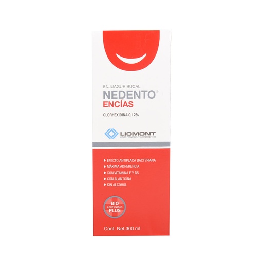 NEDENTO ENCIAS 0.12% ENJUAGUE 300ML