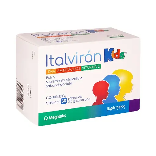ITALVIRON KIDS 25MG SOBRES C/30
