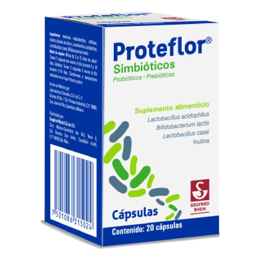PROTEFLOR CAPSULAS C/20