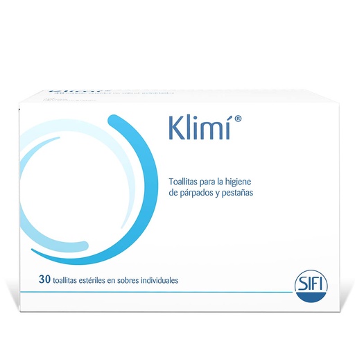KLIMI TOALLITAS ESTERILES PARA PARPADOS C/30 *