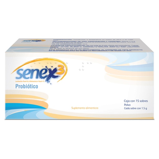 SENEX3 1.5G SOBRES C/15
