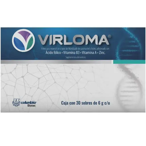 VIRLOMA SUPLEMENTO ALIMENTICIO 6G SOBRES C/30 *