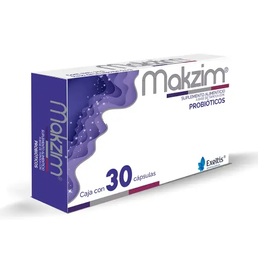 MAKZIM SUP ALIM PROBIOTI CAPS C/30 *