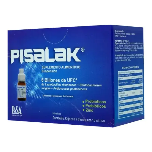 PISALAK SUPLEMENTO ALIMENTICIO FRASCO C/7 10ML *
