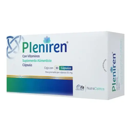 PLENIREN SUPLEMENTO ALIMENTICIO CAPSULAS C/30 *