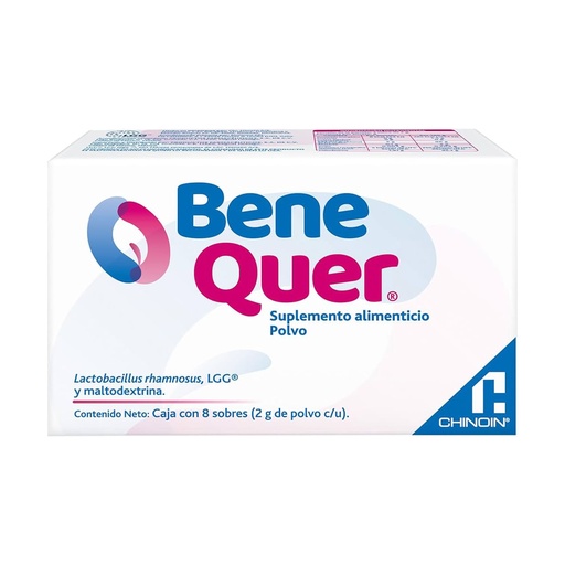 BENEQUER 2G SUPLEMENTO ALIMENTICIO  SOBRES C/8 *