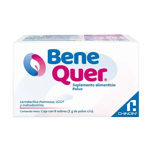 BENEQUER 2G SUPLEMENTO ALIMENTICIO  SOBRES C/8 *