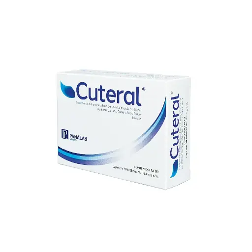 CUTERAL 388MG TABLETAS C/30 *