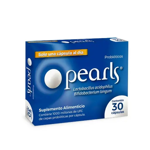 PEARLS ACIDOPHILUS SUPLEMENTO ALIMENTICIO CAPSULAS C/30 *