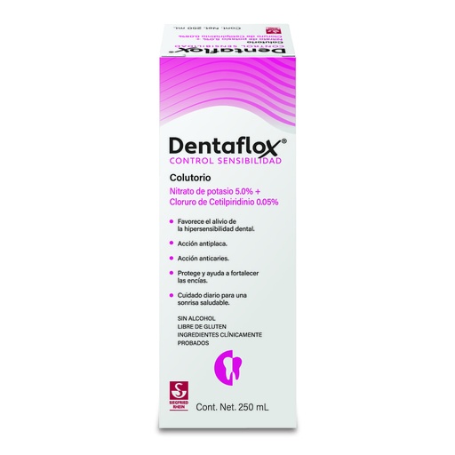 DENTAFLOX CTRL SENS COLUT 250ML *