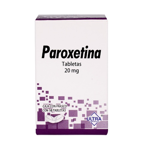 PAROXETINA ULTRA 20MG TABLETAS C/10 (GI)
