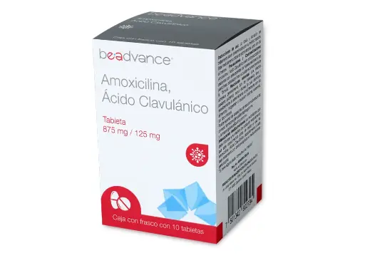 AMOX/AC. CLAV BE ADVANCE 875/125 MG TAB C/10 (GI)