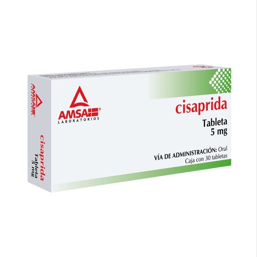 CISAPRIDA AMSA 5MG TABLETAS C/30 (GI)