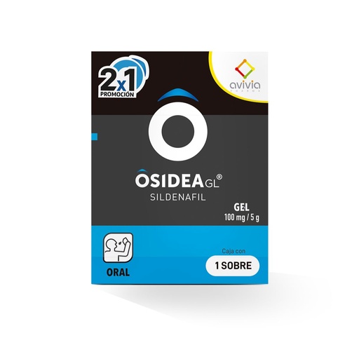 OSIDEA 2X1 100MG GEL C/1 (GI)