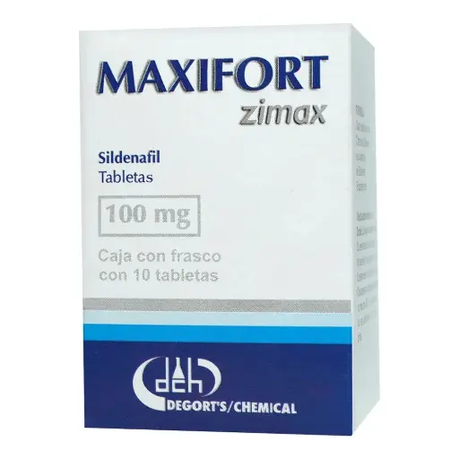 MAXIFORT ZIMAX 100MG TABLETAS C/10 (GI)