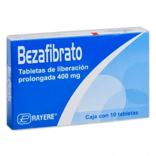 BEZAFIBRATO RAYERE 400MG TABLETAS C/10 (GI)