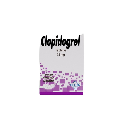 CLOPIDOGREL ULTRA 75MG TABLETAS C/14 (GI)