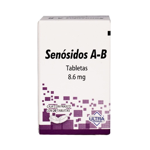 SENOSIDOS A-B ULTRA 8.6MG TABLETAS C/20 (GI)