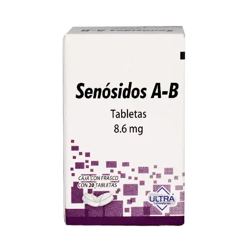 SENOSIDOS A-B ULTRA 8.6MG TABLETAS C/20 (GI)