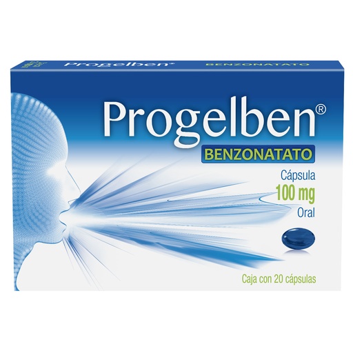 PROGELBEN 100MG CAPSULAS C/20 (GI)