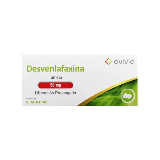 DESVENLAFAXINA AVIVIA 50MG LP TAB C/28 (GI)