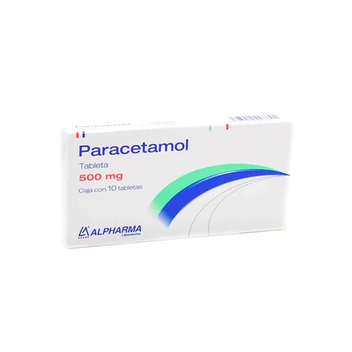 PARACETAMOL 500 MG TAB C/10
