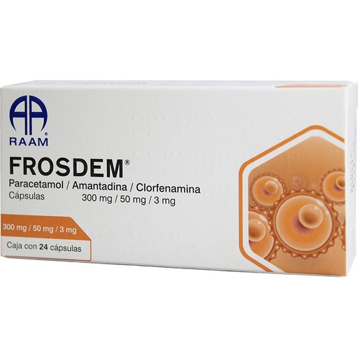 FROSDEM 300/50/3MG CAPSULAS C/24 (GI)