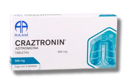 CRAZTRONIN 500MG TABLETAS C/4 (GI)