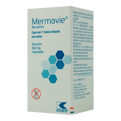 MERMAVIE 500MG AMPULAS C/1 (GI)