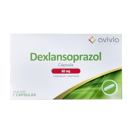 DEXLANSOPRAZOL AVIVIA 60MG CAPSULAS C/7 (GI)