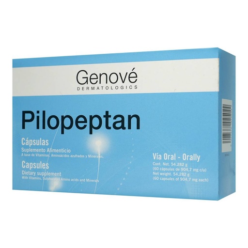 PILOPEPTAN 650MG CAPSULAS C/60